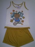 Short dool boneca palito